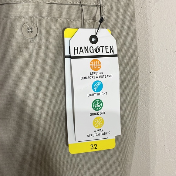 Hang Ten Tan Quick Dry Shorts. Size 32. - Picture 3 of 4